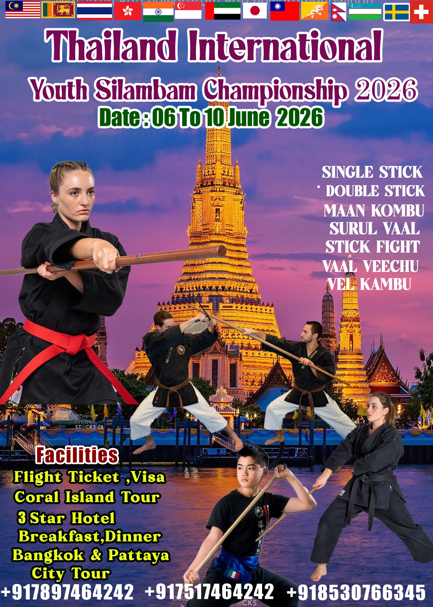 Thailand International Youth Silambam Championship 2026